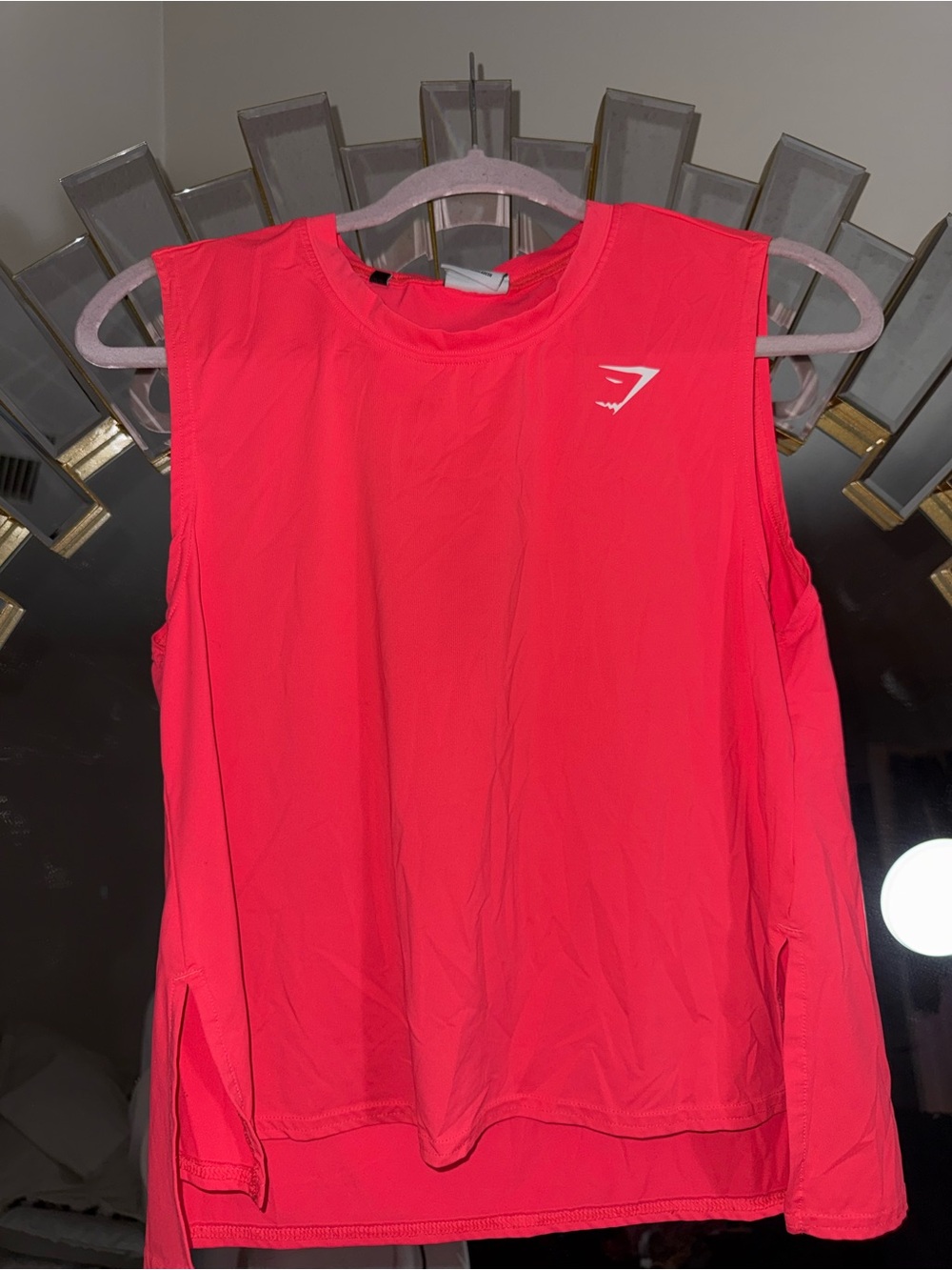 Gymshark Women’s Bright Red Sleeveless Training Tank
